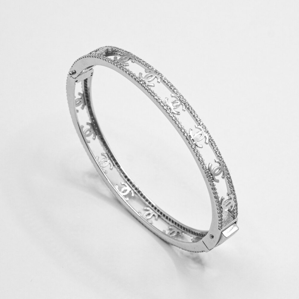 C Shape – Turkish 925 Silver Bracelet