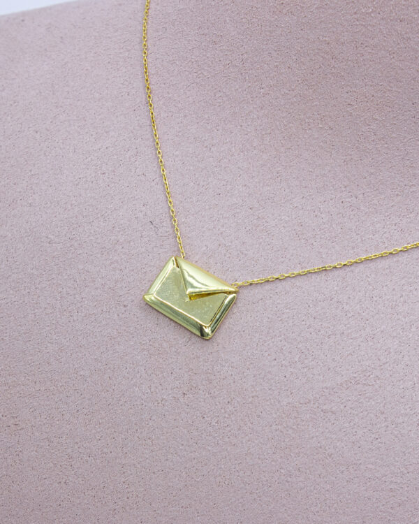 Silver Message Necklace