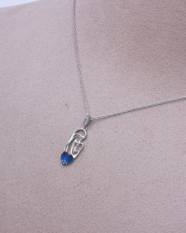 Mother & Baby Turkish 925 Silver Necklace – A Symbol of Eternal Love