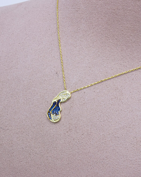 Pregnant Mom Turkish 925 Silver Necklace – A Celebration of Motherhood