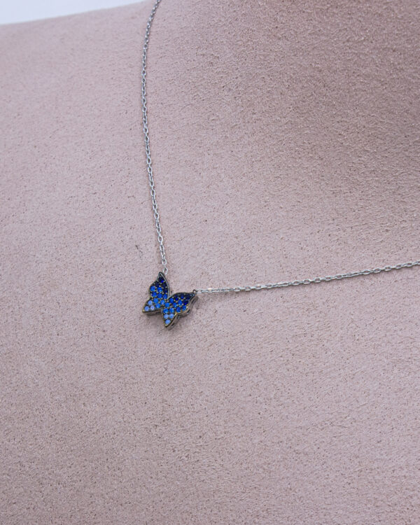 Butterfly Shape – Turkish 925 Silver Necklace