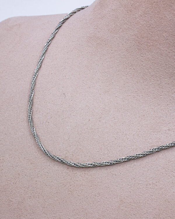 Classic Braided Turkish 925 Silver Chain