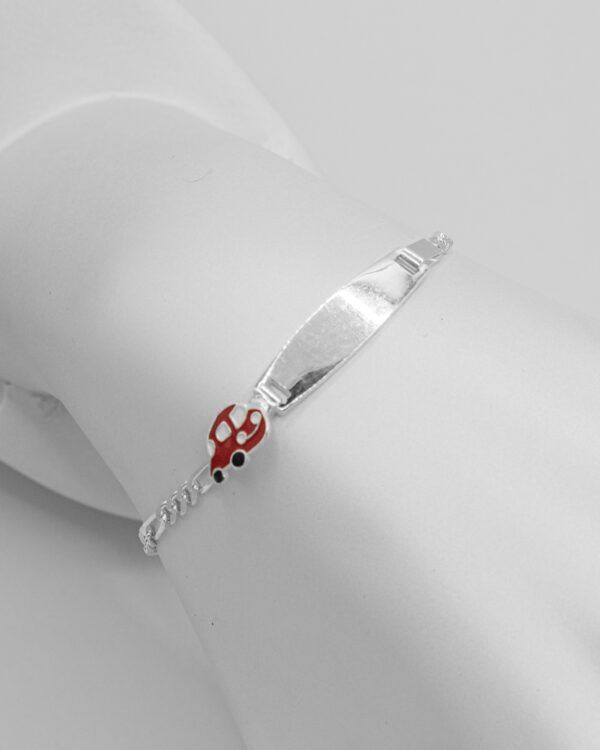 Car Love Turkish 925 Silver Kids Bracelet