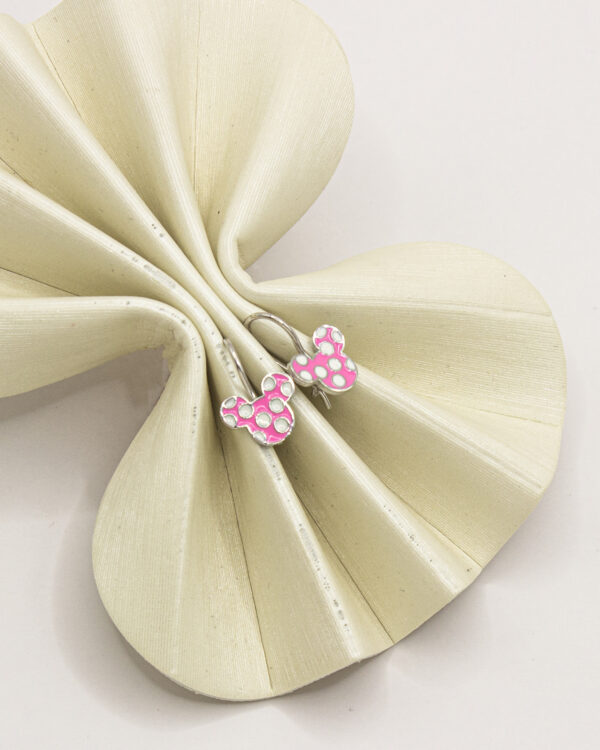 Enchanting Minnie Turkish 925 Silver Kids Earrings
