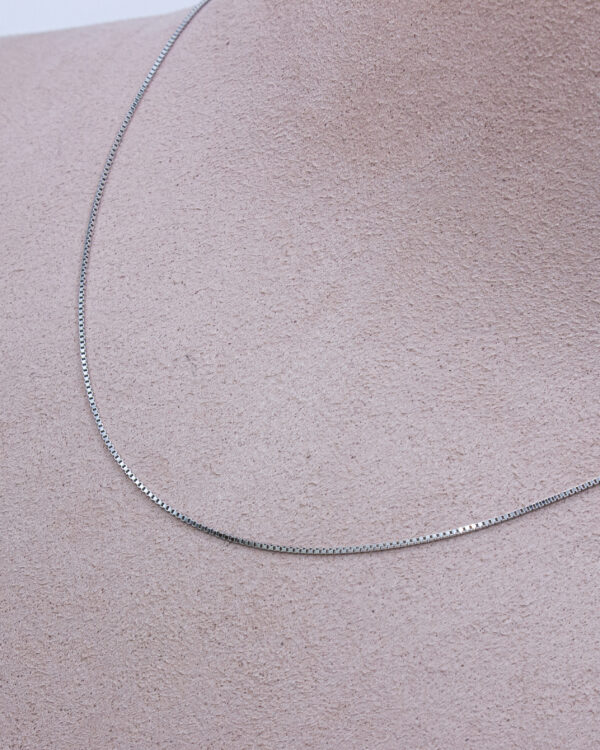 Modern Box Link Turkish 925 Silver Chain