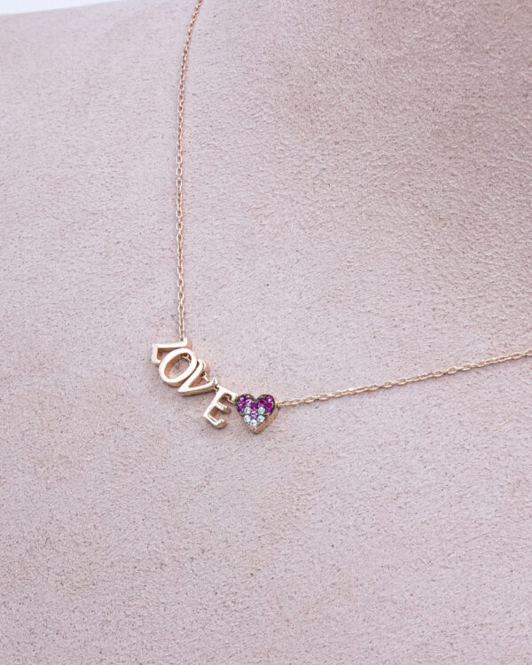 Heartfelt Love Turkish 925 Silver Necklace