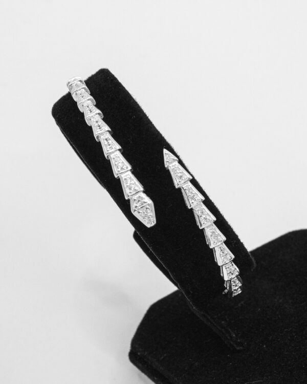 Arrow Elegance Link Band – Turkish 925 Silver Bracelet