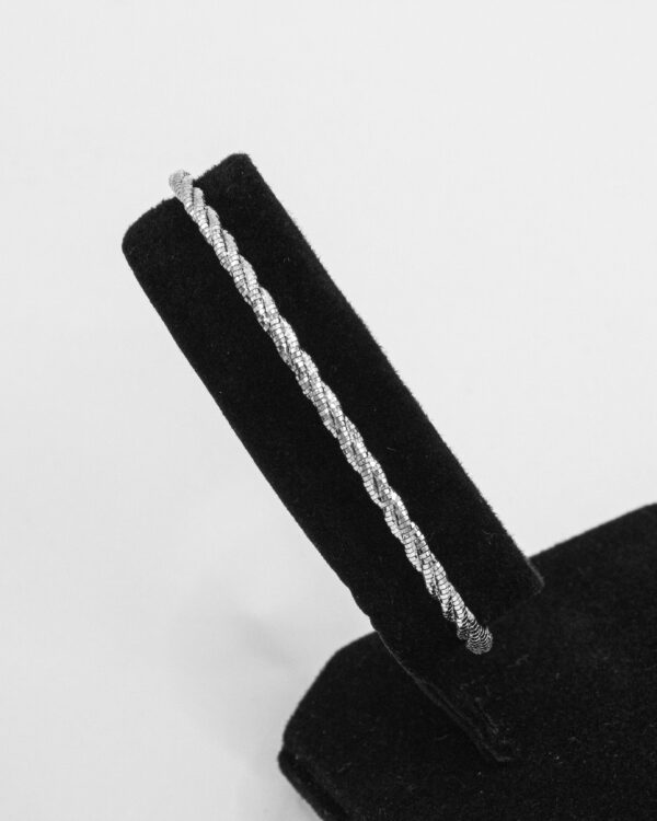 Triple Clover Sparkle – Turkish 925 Silver Bracelet