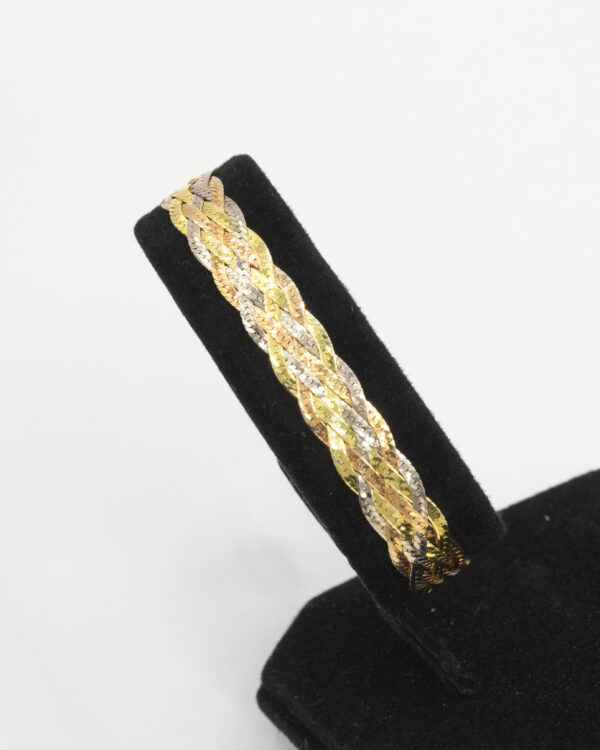 Dazzling Clover Harmony – Turkish 925 Silver Bracelet