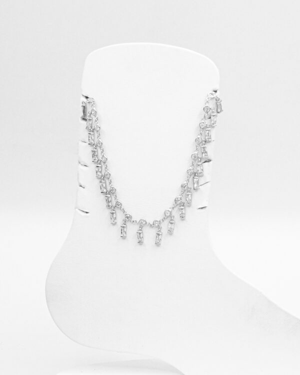 Radiant Dangle – Turkish 925 Silver Anklet