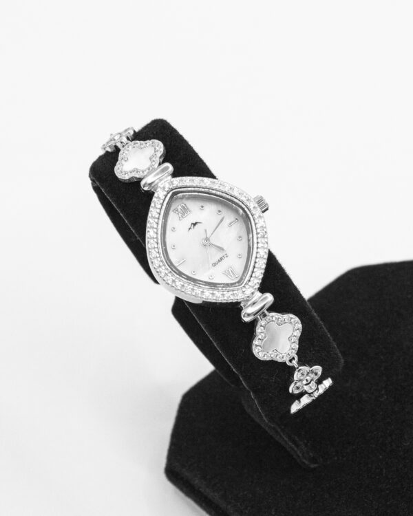 Clover Bloom – Turkish 925 Silver Watch