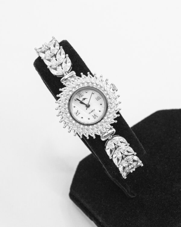 Starburst Radiance – Turkish 925 Silver Watch