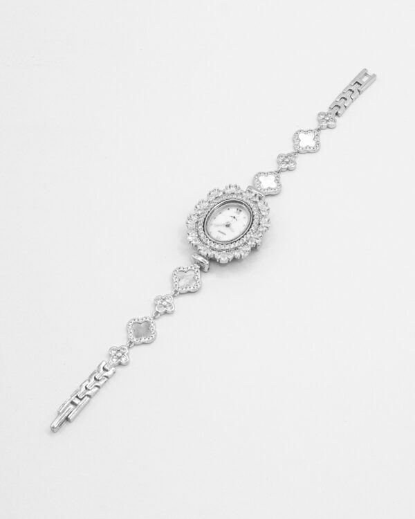 Floral Grandeur – Turkish 925 Silver Watch - Image 2