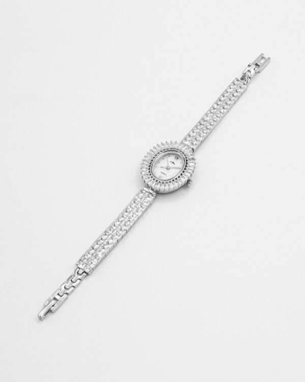 Diamond Pave Grandeur – Turkish 925 Silver Watch - Image 2
