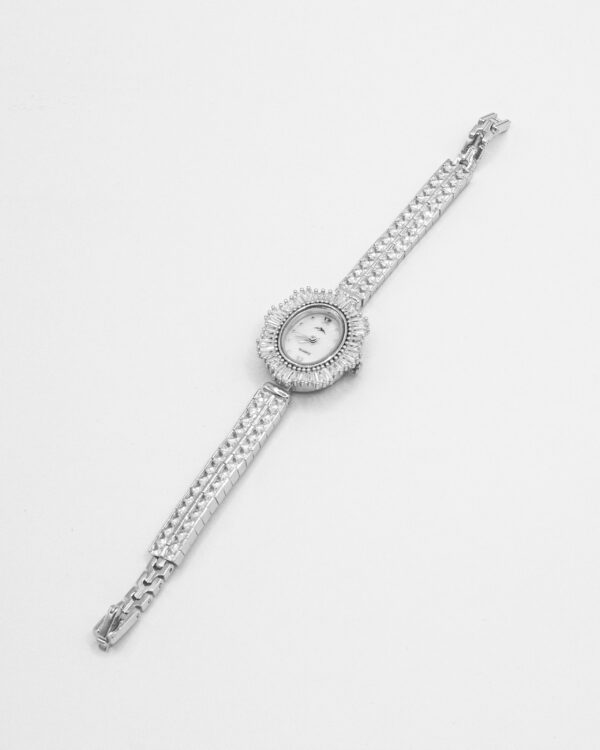 Diamond Pave Grandeur – Turkish 925 Silver Watch - Image 2