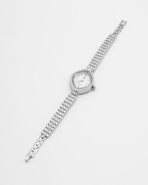 Crystal Pave Couture – Turkish 925 Silver Watch - Image 2