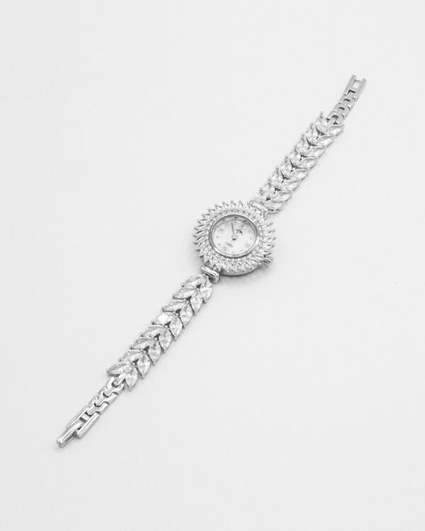 Starburst Radiance – Turkish 925 Silver Watch - Image 2